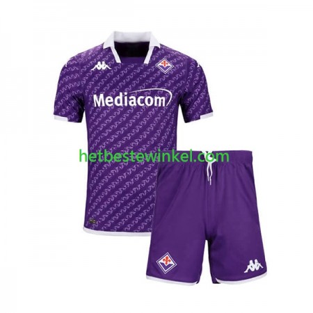 AC Fiorentina Voetbalshirts Kind Thuis 2023-24